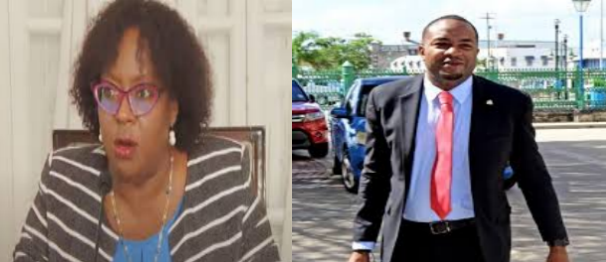 Kay McConney and Corey Layne